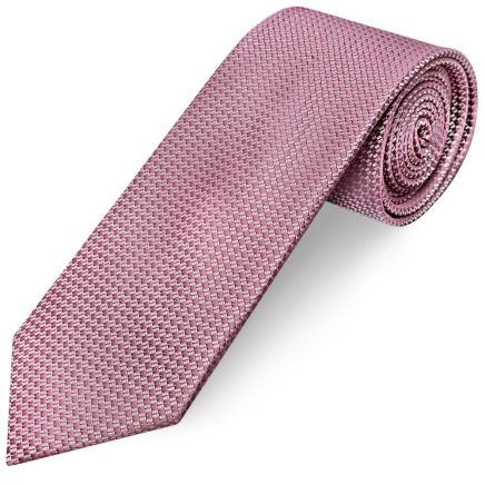 Dusty Pink Textured Classic Tie