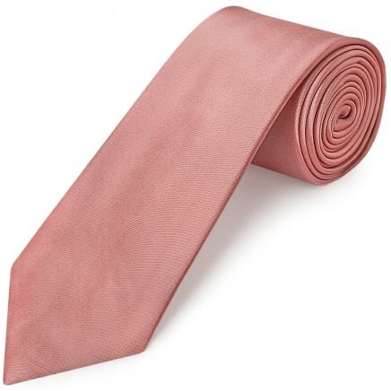 Rose Gold Satin Classic Men's Tie