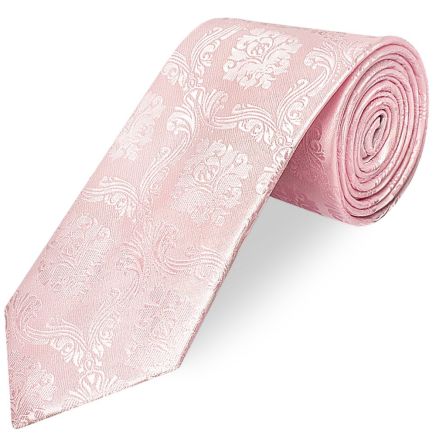 Blush Pink Paisley Classic Men's Tie