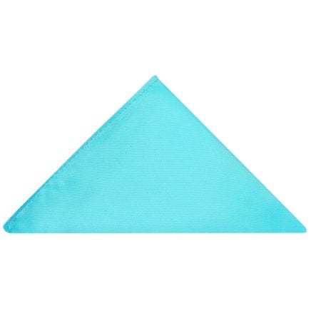 Plain Tiffany Blue Pocket Square