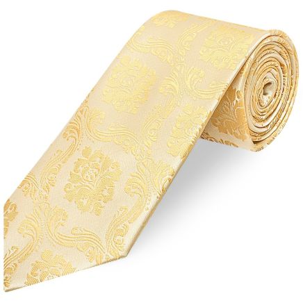 Caramel Paisley Classic Men's Tie