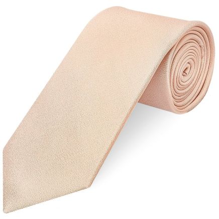 Plain Nude Silk Classic Men's Tie