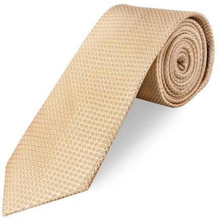 Gold Textured Classic Tie