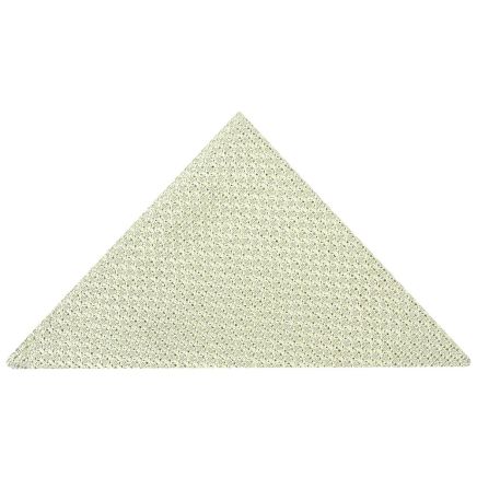 Plain Green Grenadine Silk Pocket Square
