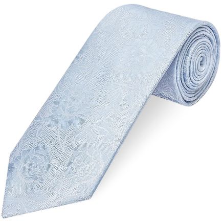 Blue Flower Classic Men's Tie
