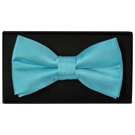 Turquoise Handmade Mens Bow Tie