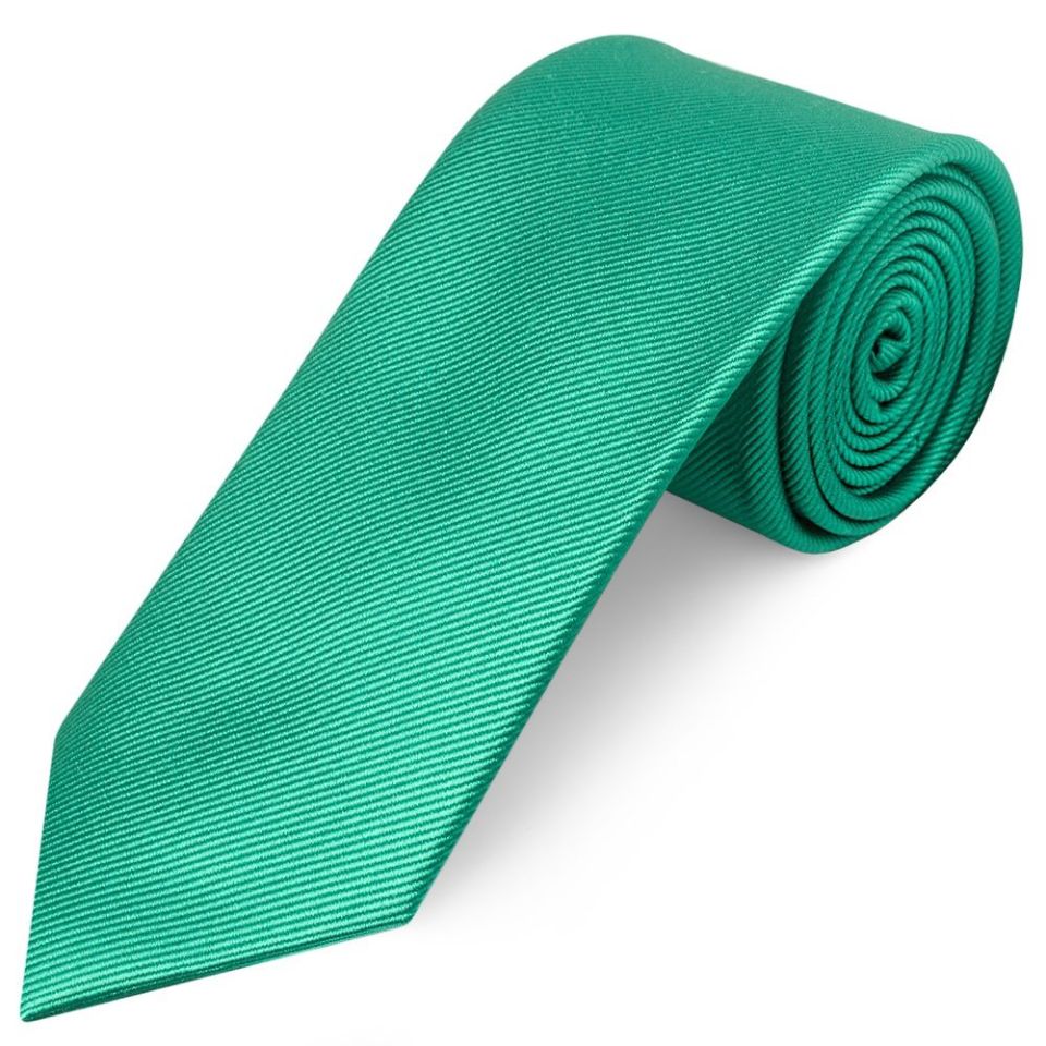 Emerald Green Silk Twill Silk Classic Men's Tie