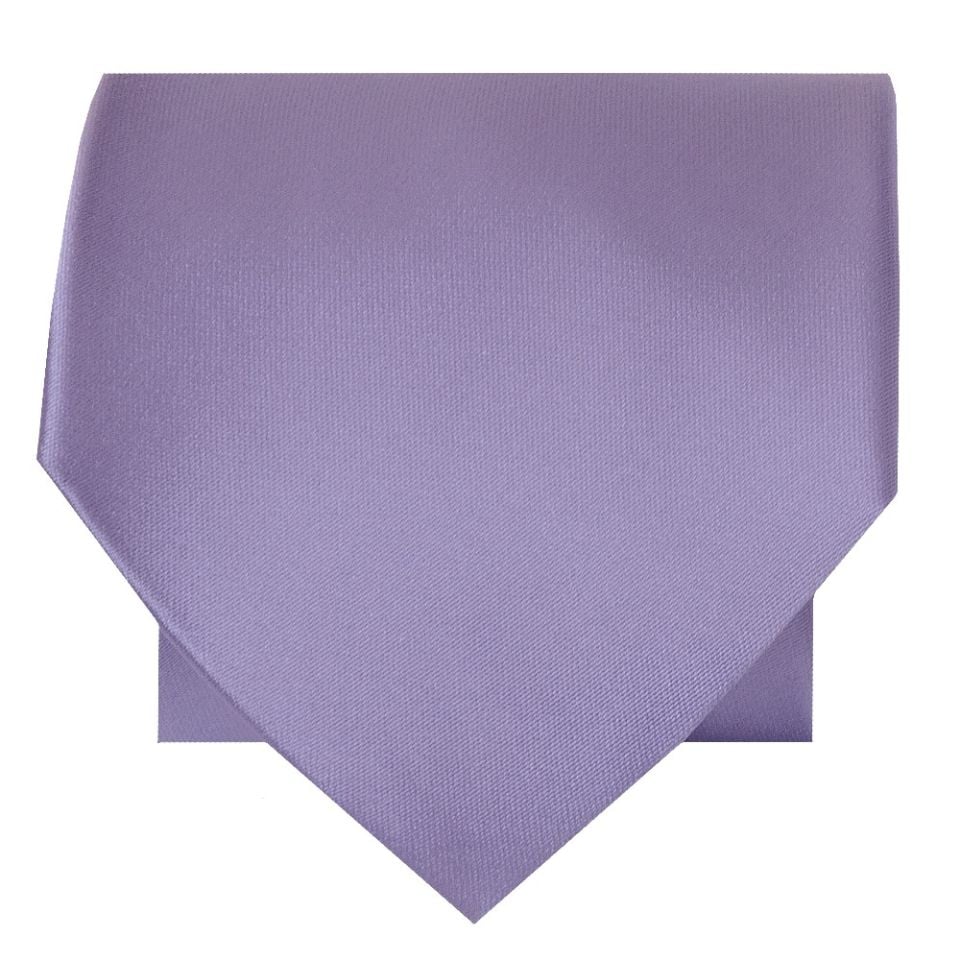 Plain Lilac Satin Classic Men's Tie