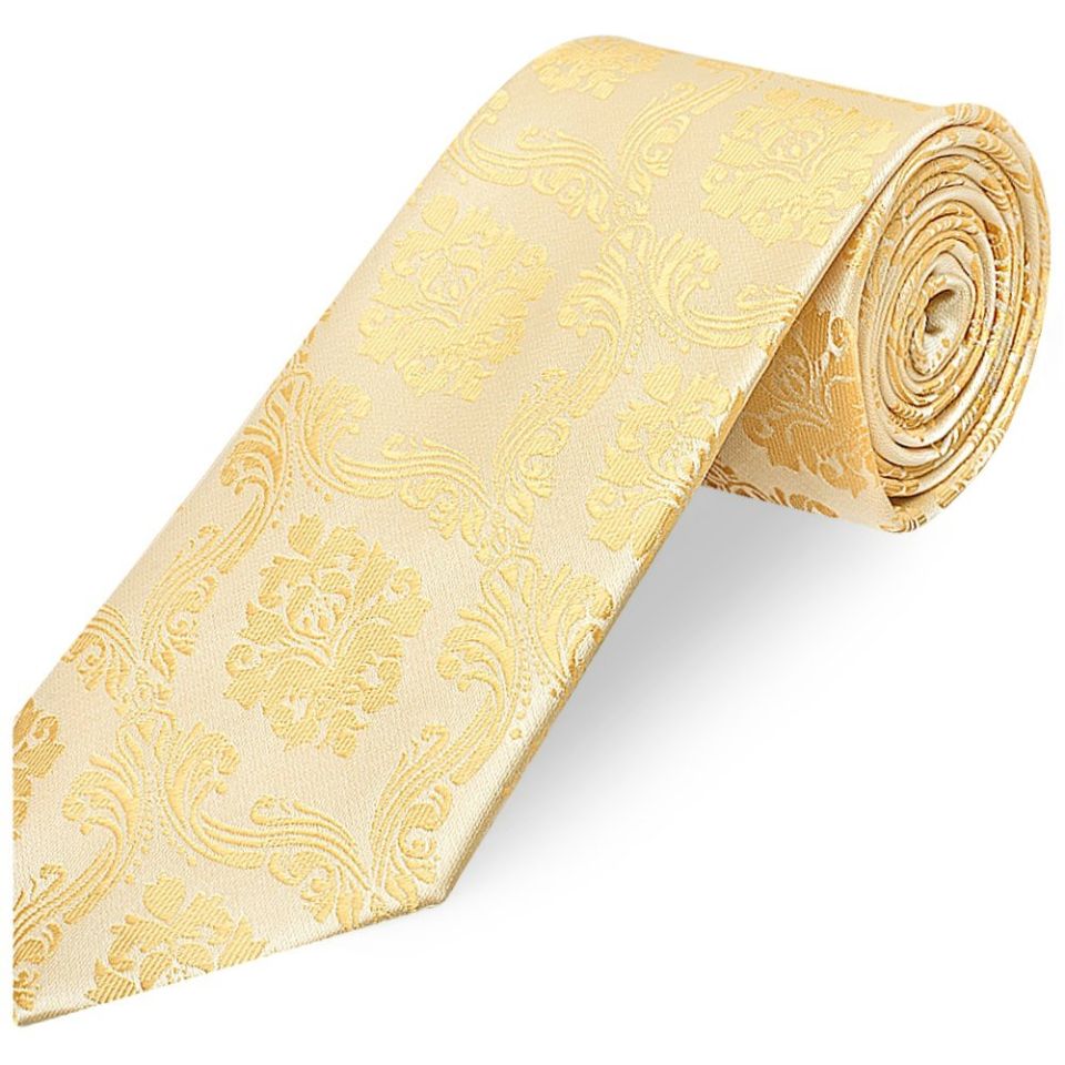 Caramel Paisley Classic Men's Tie