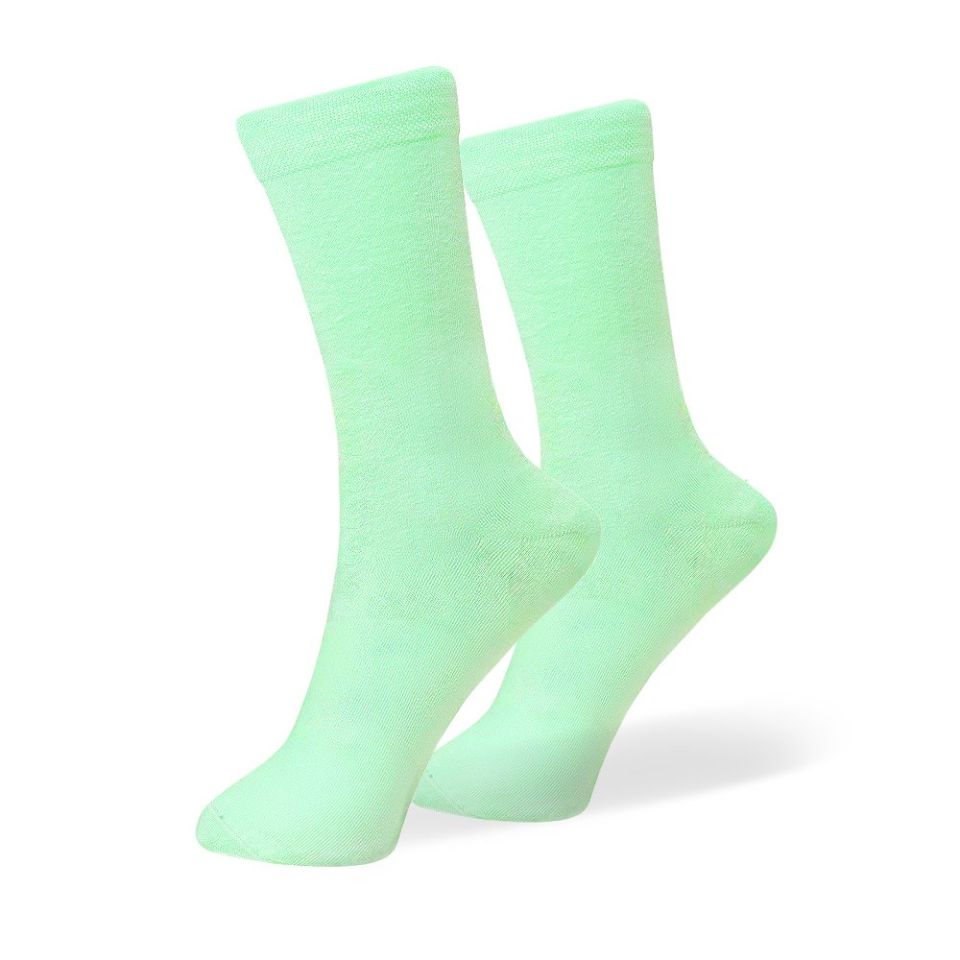 Mint Cotton Socks